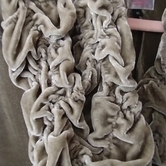 Vintage Silk Velvet Dressy Jacket - Picture 4 of 6